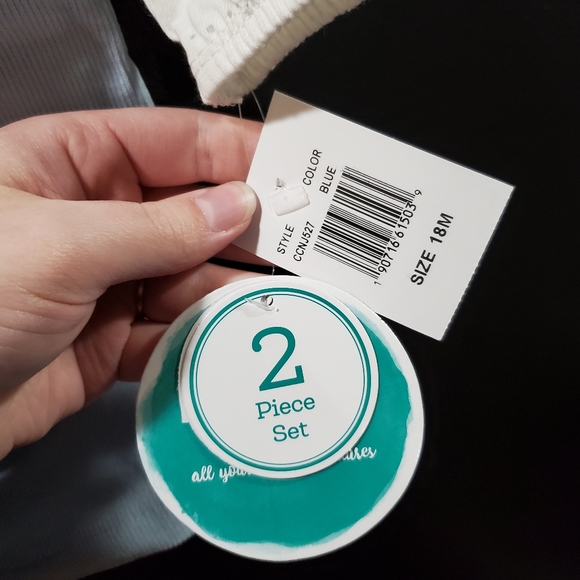 NWT Nannette Baby Corduroy Winter Dress - Picture 4 of 6